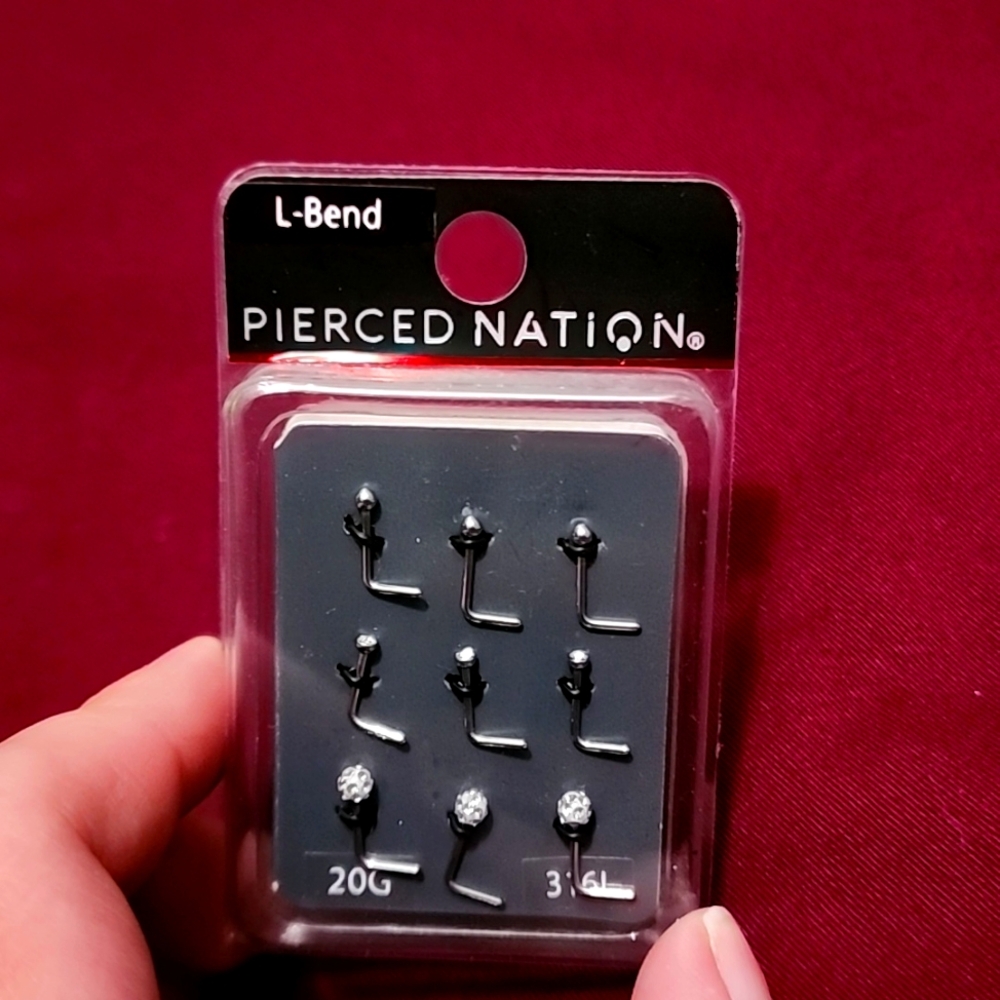 Spencer's Surgical Steel Nose Rings